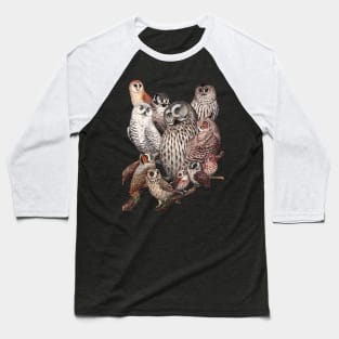 Owls of the Northeast Baseball T-Shirt